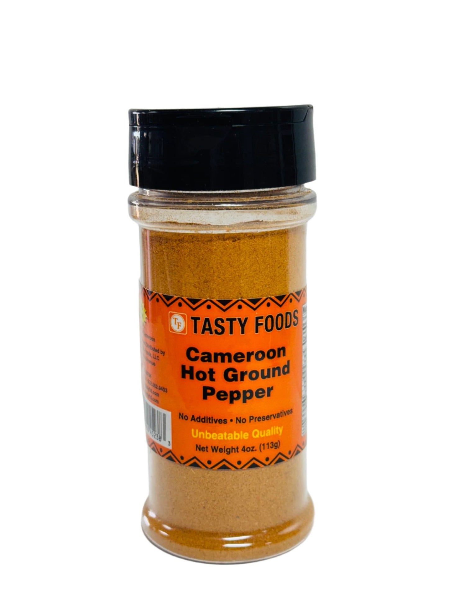 Tasty Foods - Cameroon Hot Ground Pepper (113g)