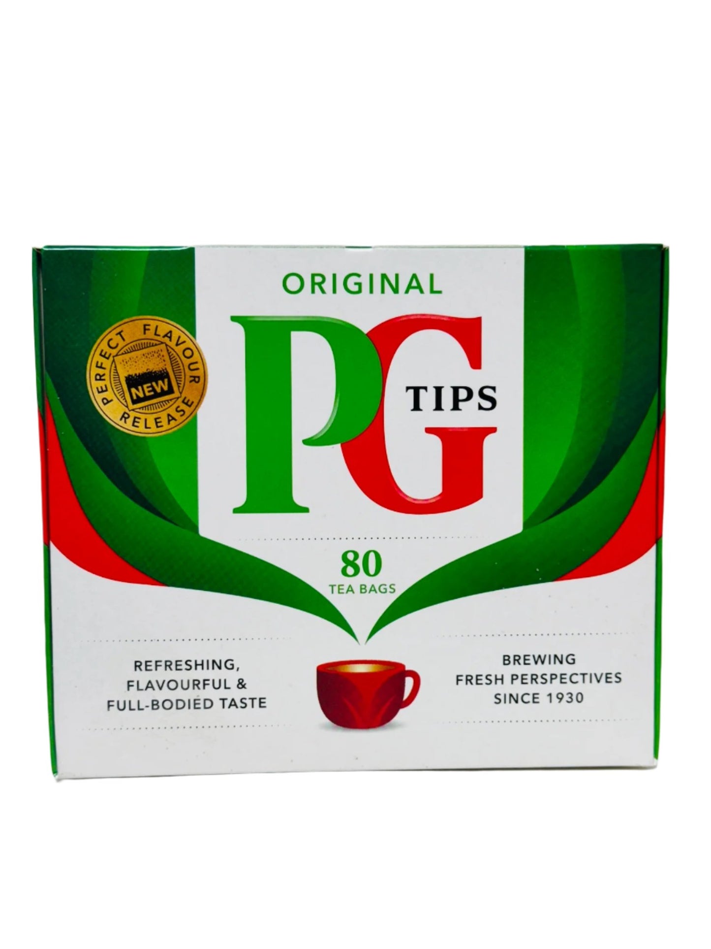 PG Tips Original Tea Bags - Full-Bodied Refreshment (80 Count)