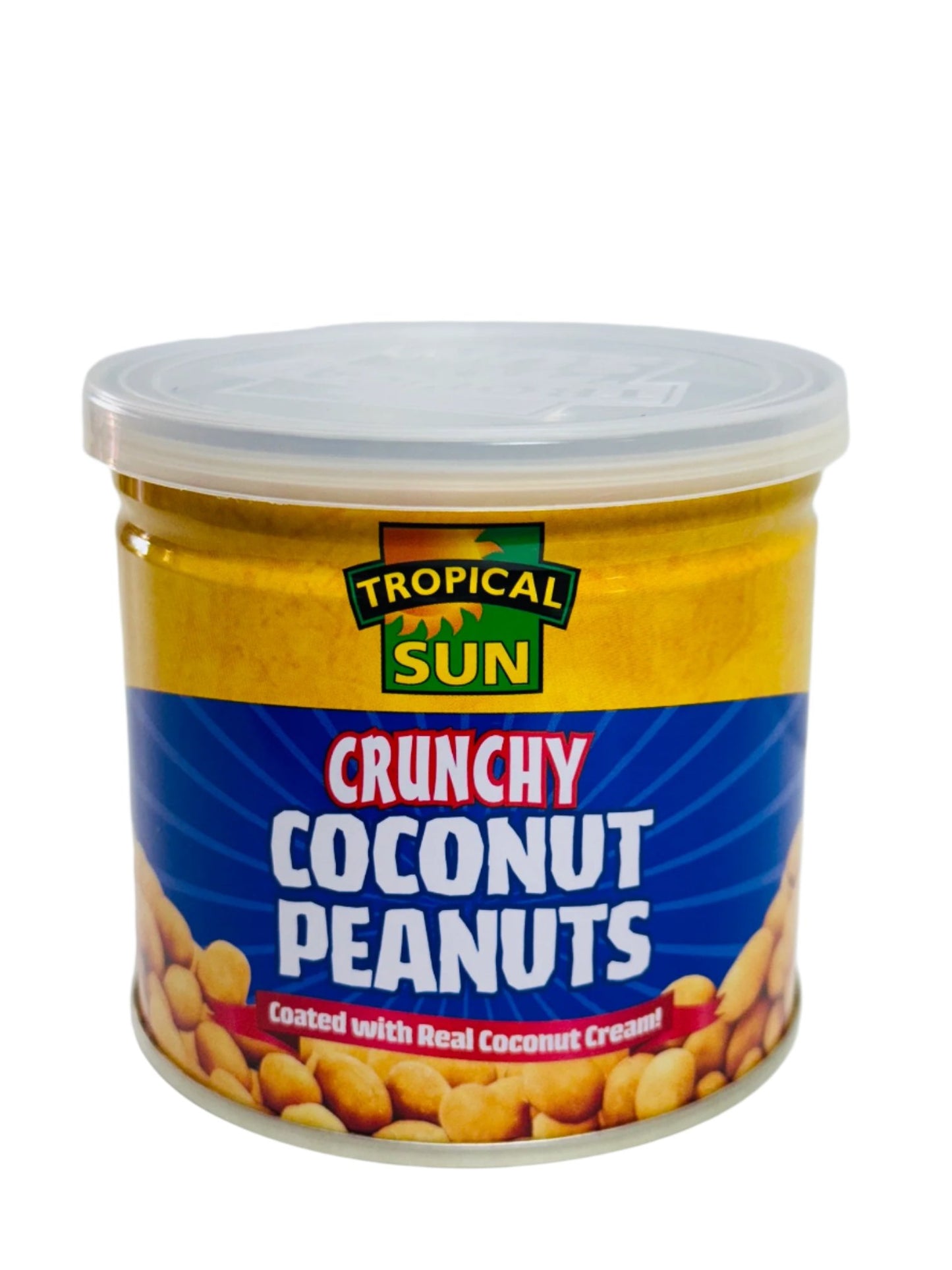 Tropical Sun Crunchy Coconut Peanuts - Coated with Real Coconut Cream (120g)