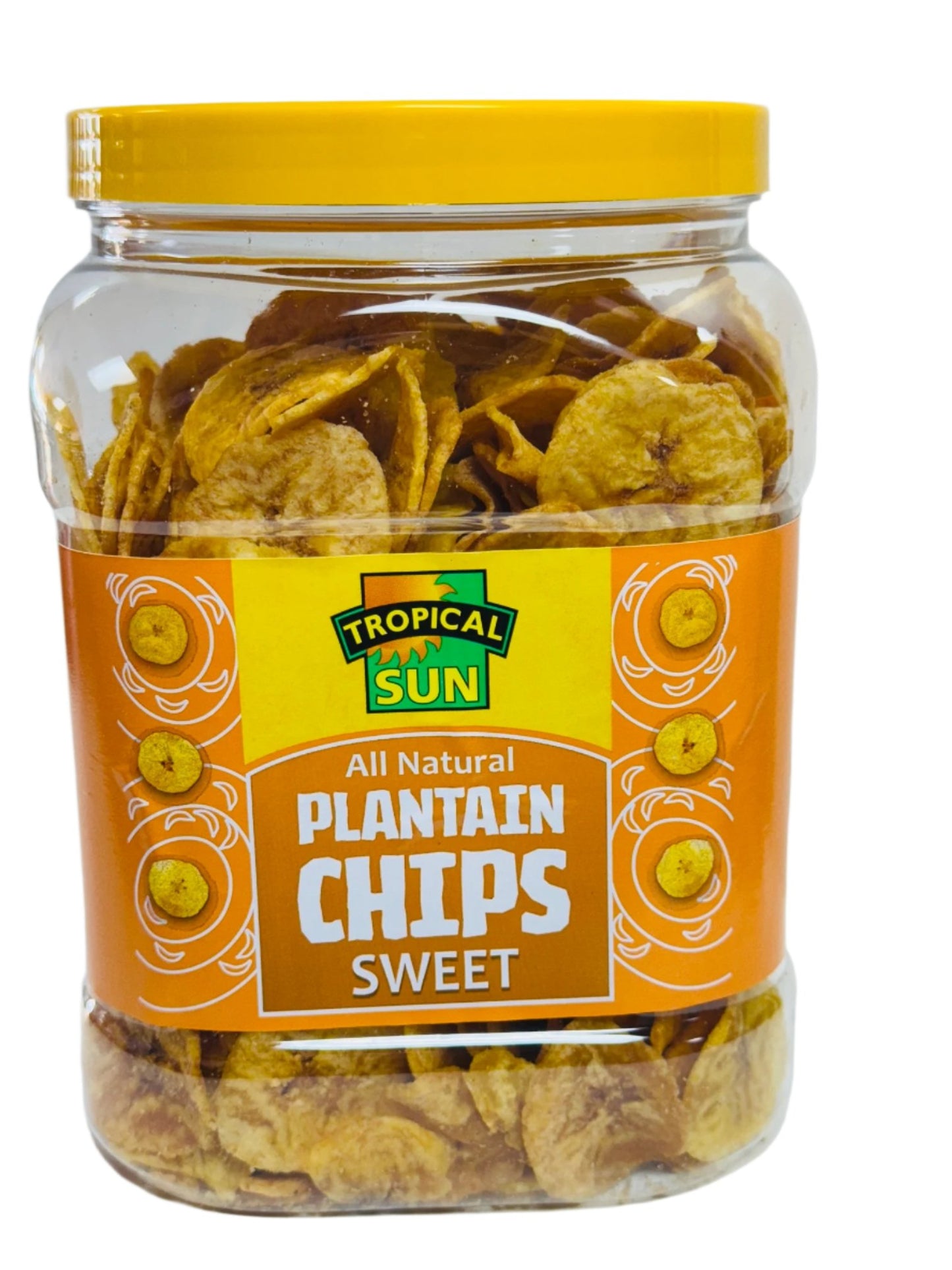 Tropical Sun Sweet Plantain Chips – All Natural Snack