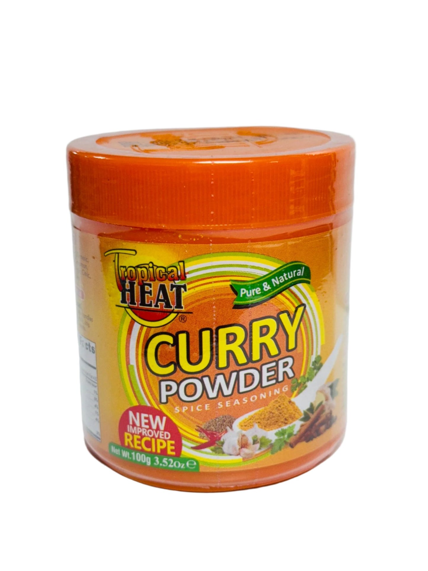 Tropical Heat Curry Powder - Pure & Natural Spice Seasoning (100g)