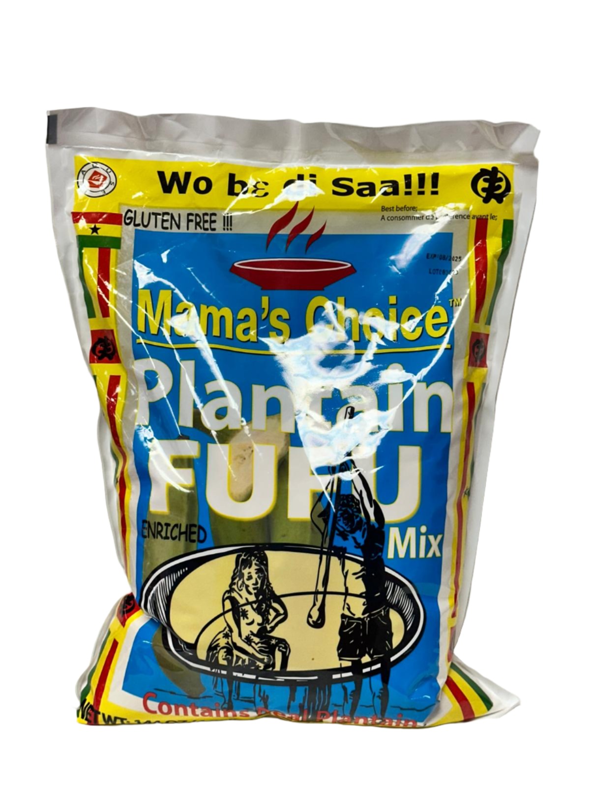 Mama's Choice Plantain Fufu Mix - 24oz