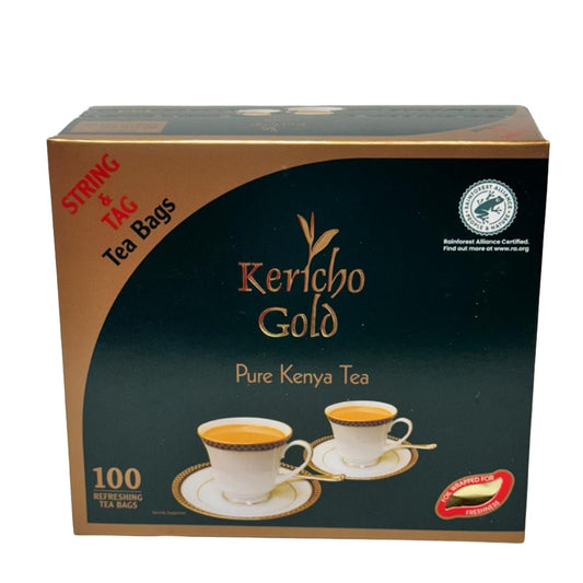 Kericho Gold Pure Kenya Tea - 100 Tea Bags