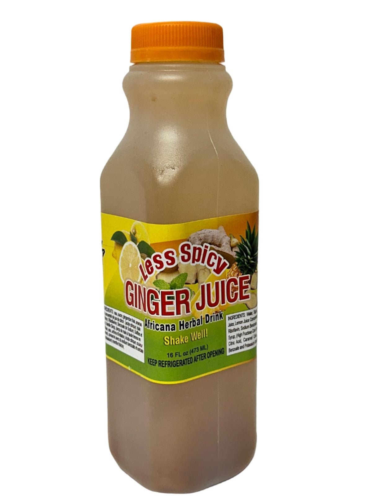 African Herbal Ginger Juice 16 Oz