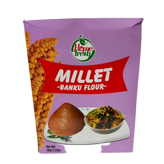 Home Fresh Millet Banku Flour - Authentic Taste of Tradition 🌾