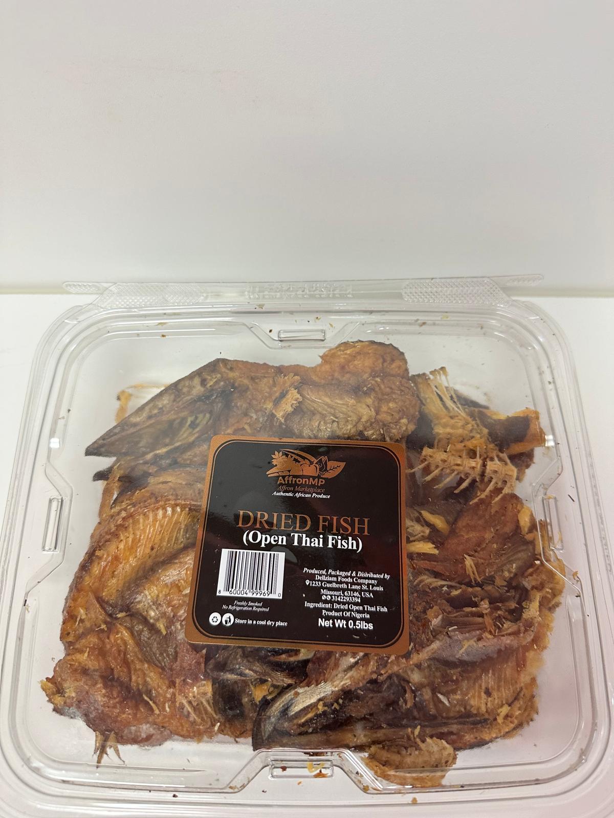 Smoked Dried Fish Open Thai