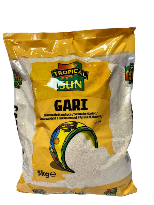 Tropical Sun Gari - Authentic Cassava Delight 🌿